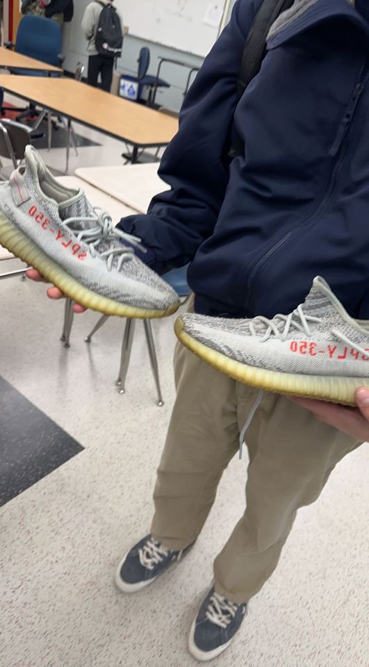 Yeezy 350 Blue Tint